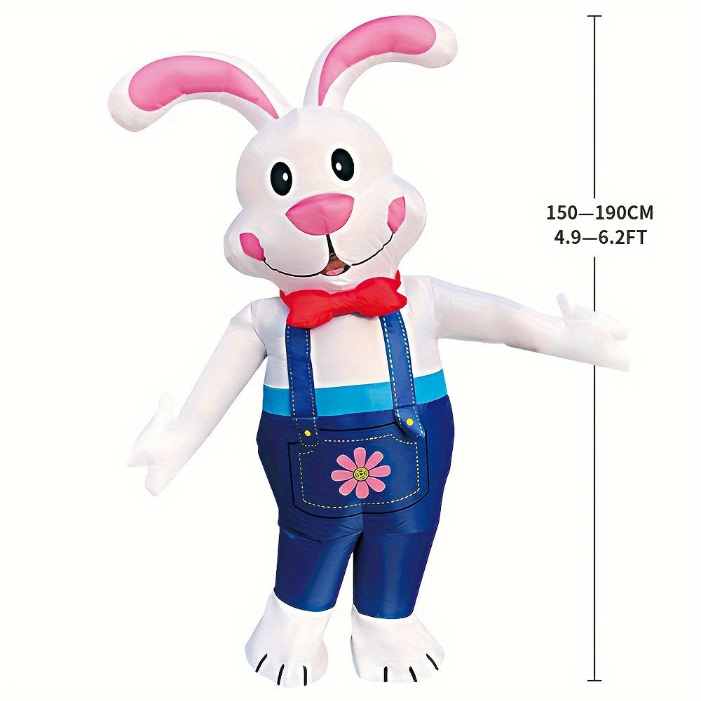 Inflatable Bunny Costume Battery/USB Powered-2