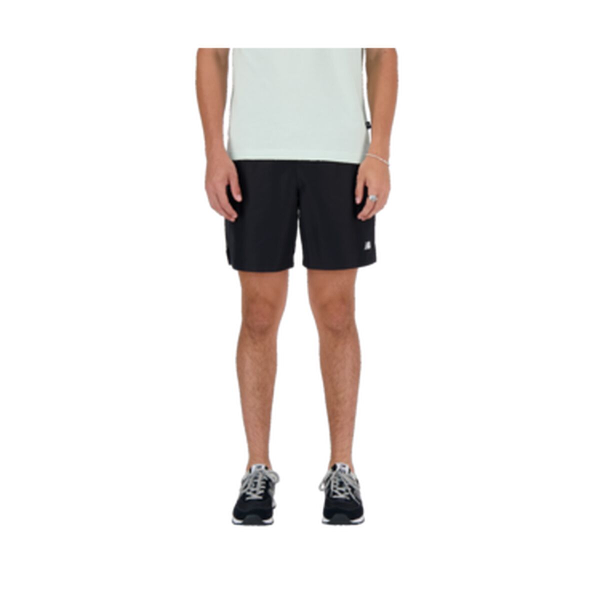 Men's Sports Shorts New Balance ESSENTIALS SHORT 7 MS41501 Black-0