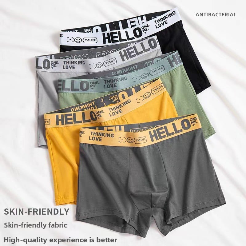 Hello men's boxer Briefs, premium breathable comfort