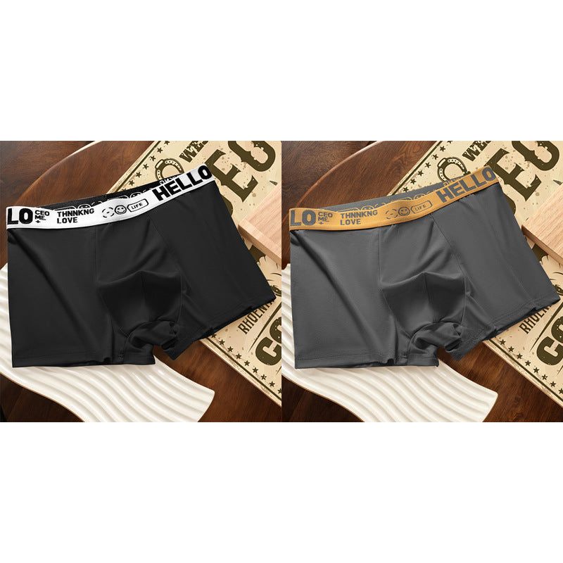 Hello men's boxer Briefs, premium breathable comfort