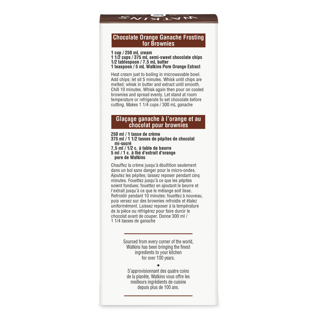 WTKINS PURE ORNG EXTRACT ( 1 X 2 OZ )