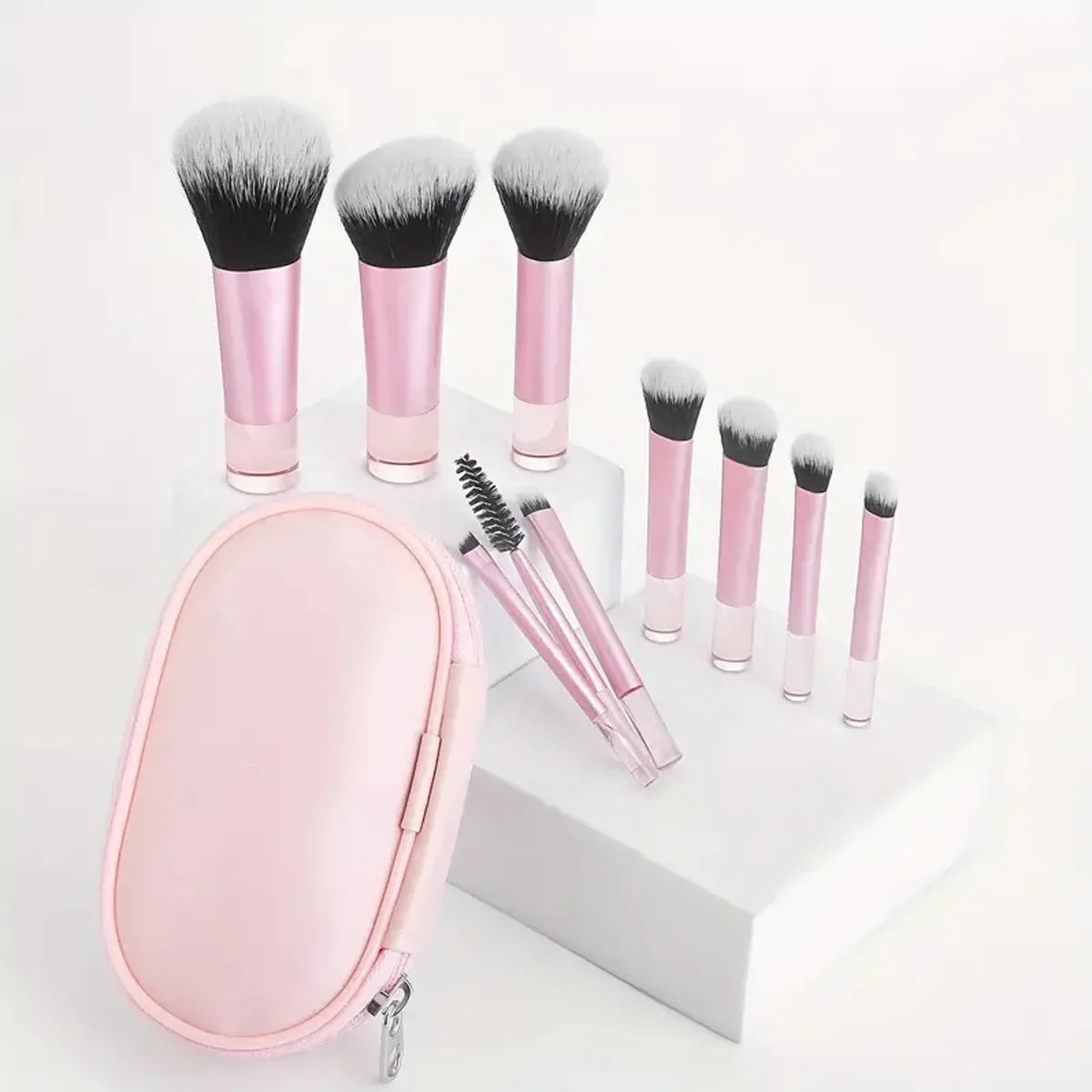 10 Piece Mini Makeup Brush Set Professional Tools