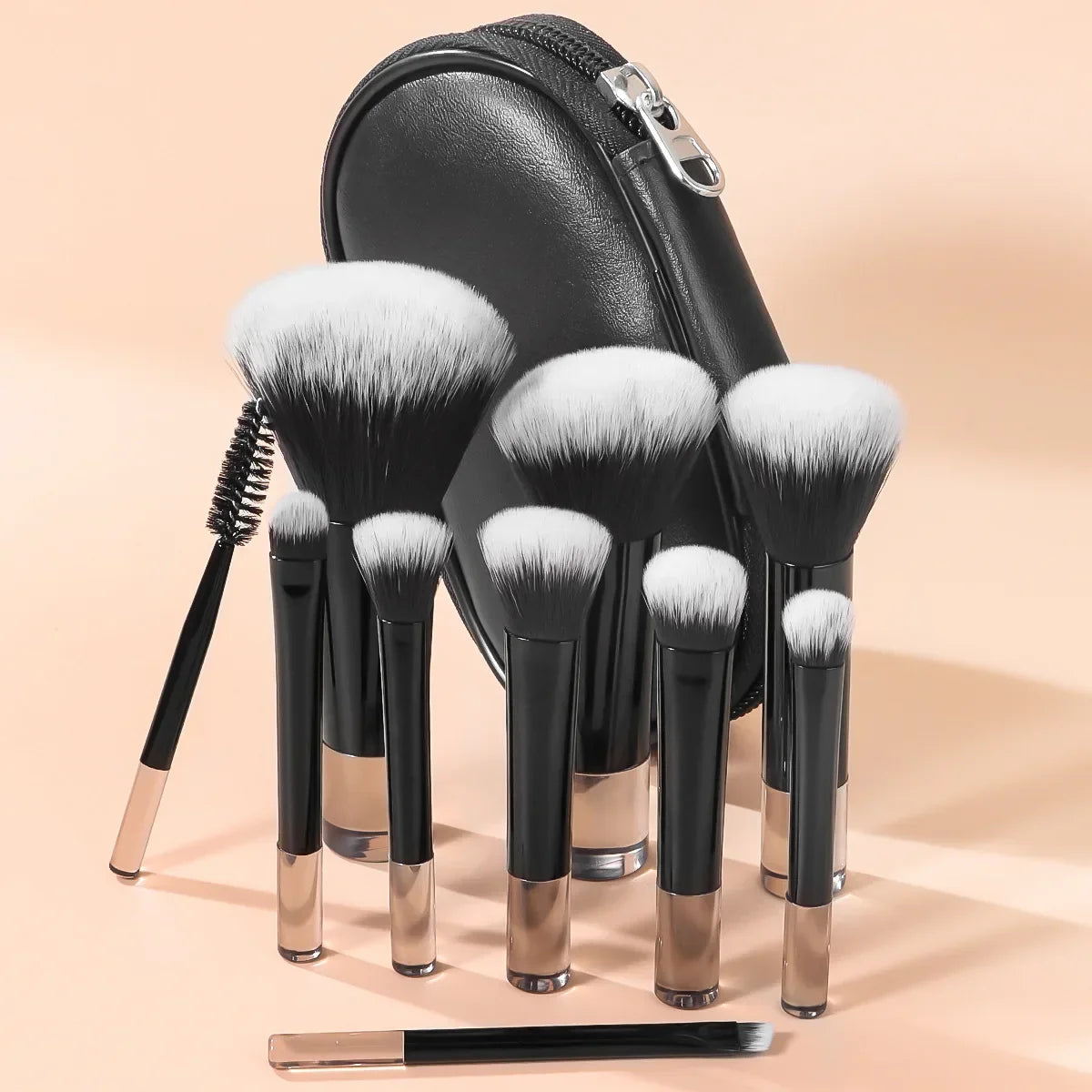 10 Piece Mini Makeup Brush Set Professional Tools