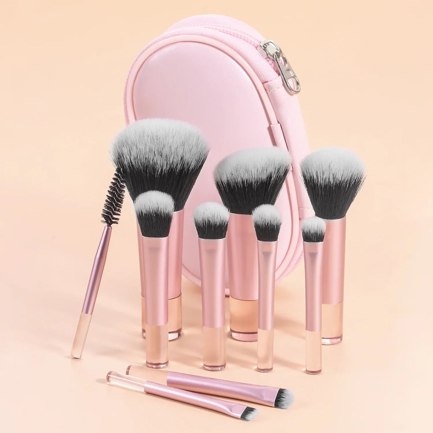 10 Piece Mini Makeup Brush Set Professional Tools