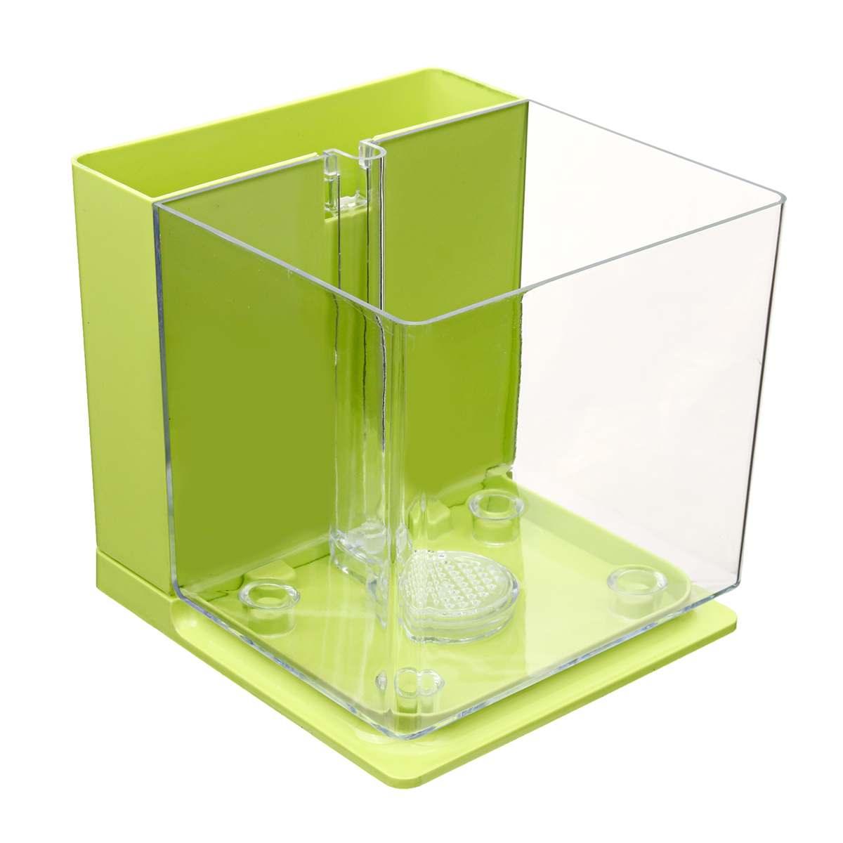 The Aquatic Oasis: Innovative Self-Cleaning Mini Fish Tank
