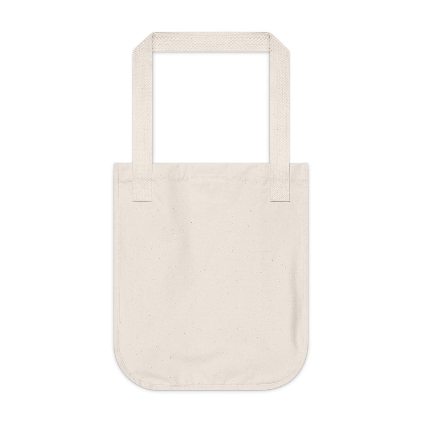 Organic Canvas Tote Bag with 'Eastern Light Wildflowers' I Original Artwork by American Artist Barbara Cleary
