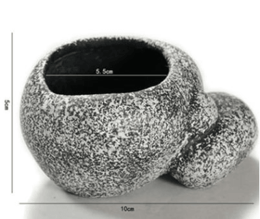 Multihole Ceramic Stone Hydroponic Pots: A Versatile Haven For Cichlids And Fish Breeding