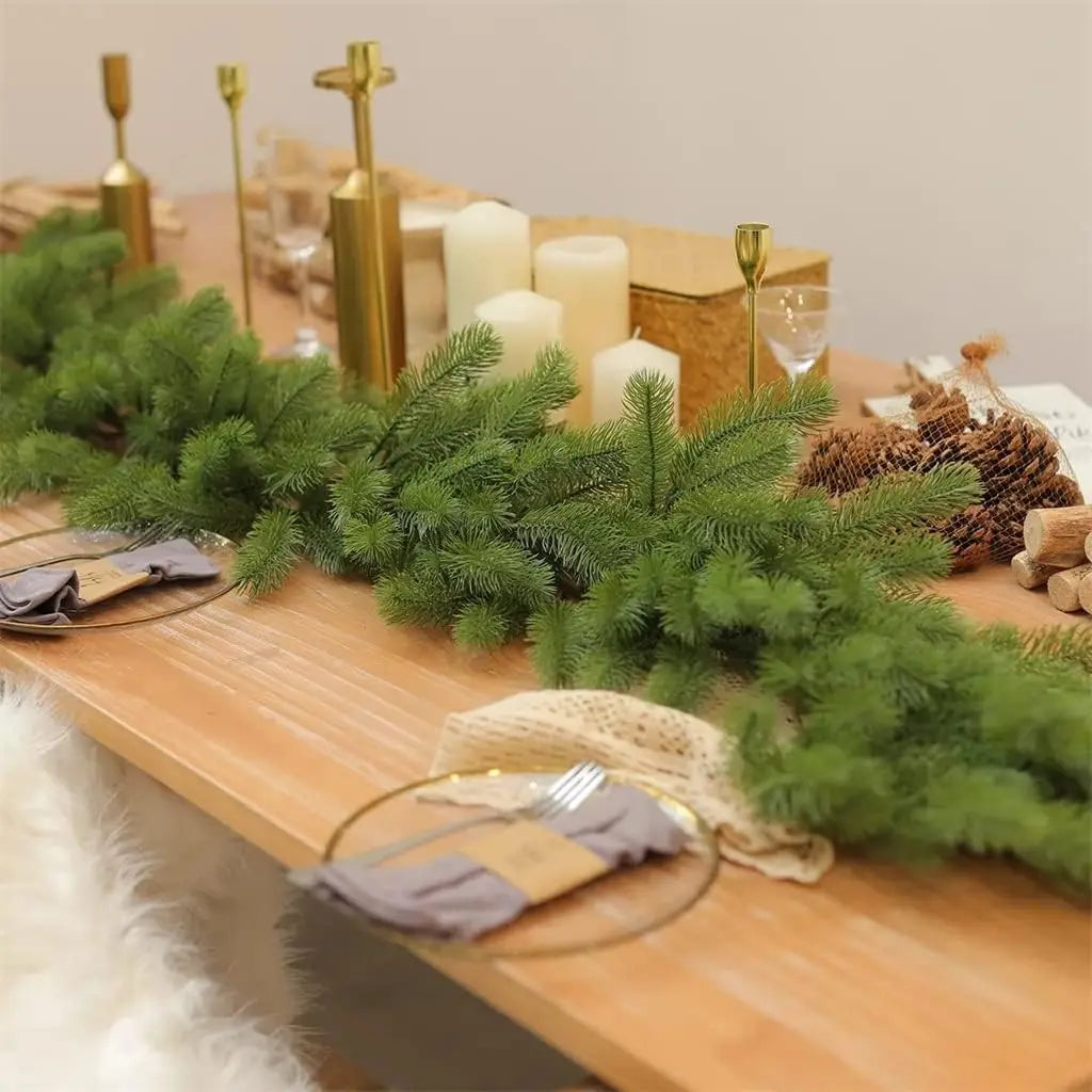 Christmas Garland Wreath for Home Party Decoration-3