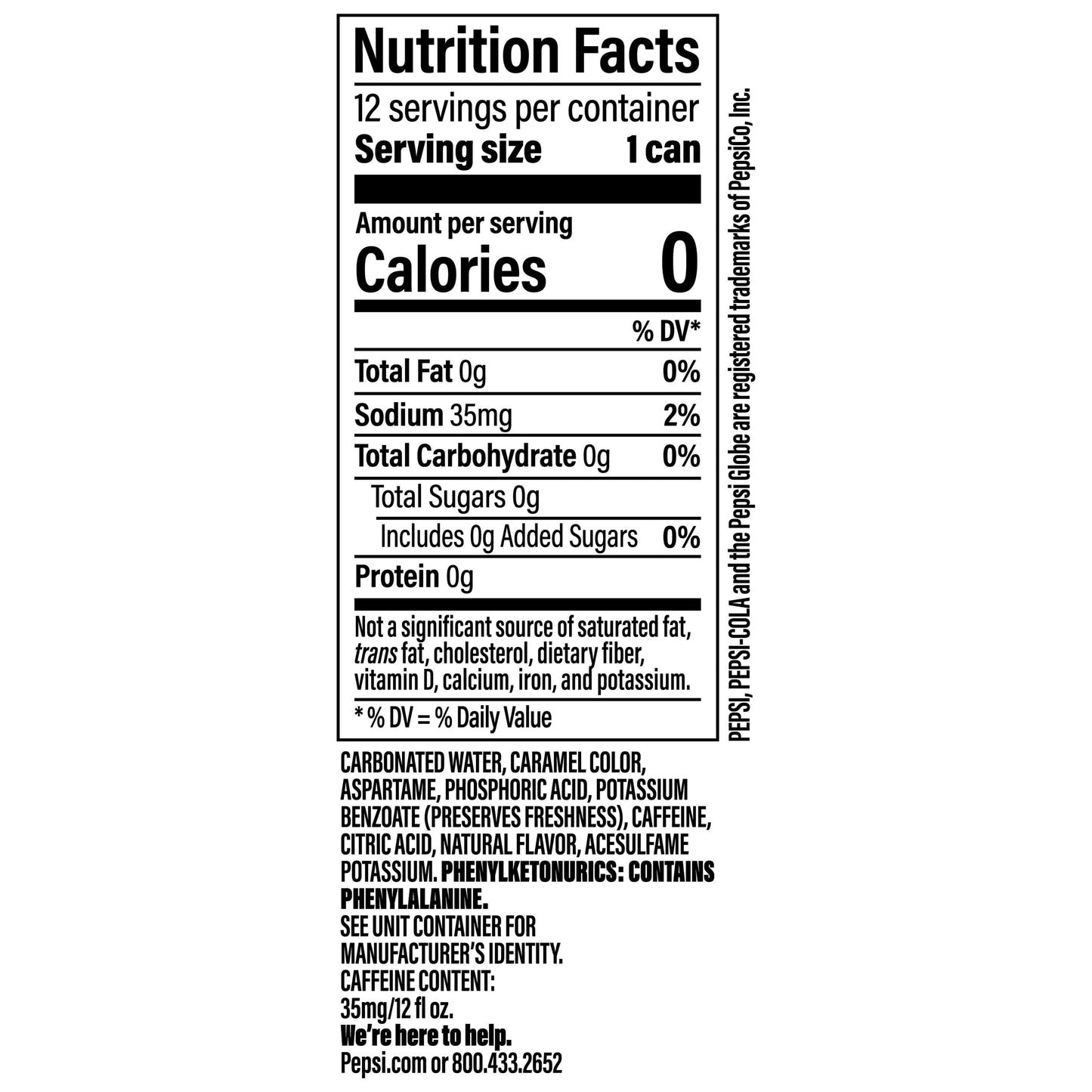 Diet Cola Soda Pop, 12 Fl Oz, 12 Pack Cans