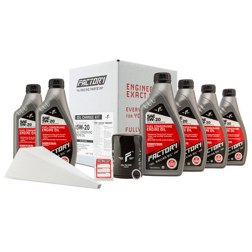 Factory Racing Parts 5W-20 6 Qt Oil Change Kit for Ford Explorer Escape Mustang