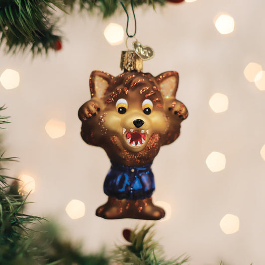 Halloween Werewolf Ornament-0