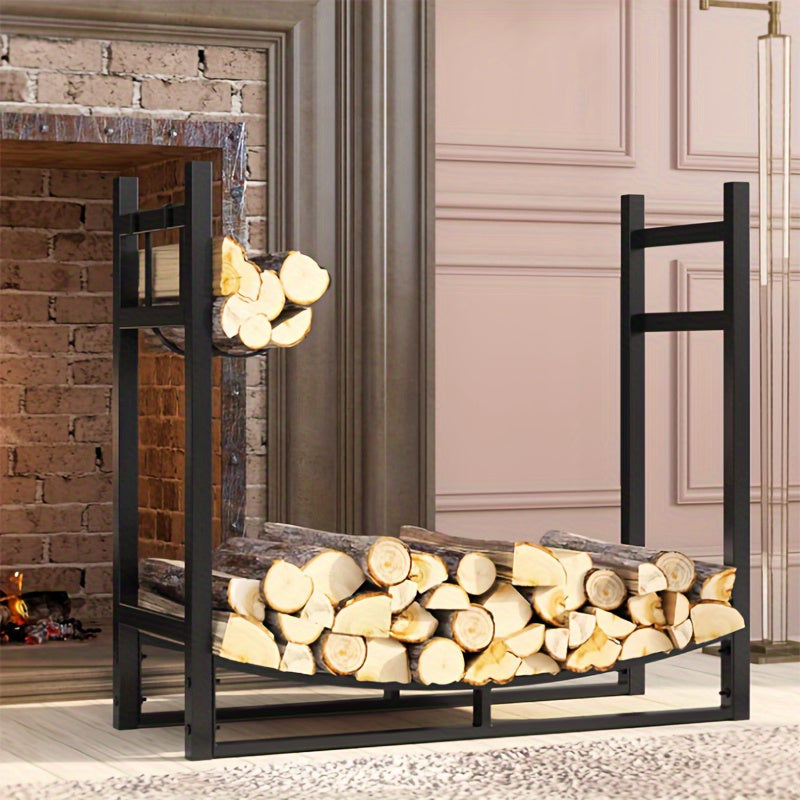 Waterproof Outdoor Firewood Storage Rack-4