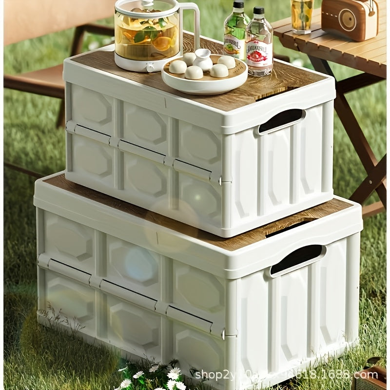 Outdoor Camping Storage Box Foldable Organizer-2