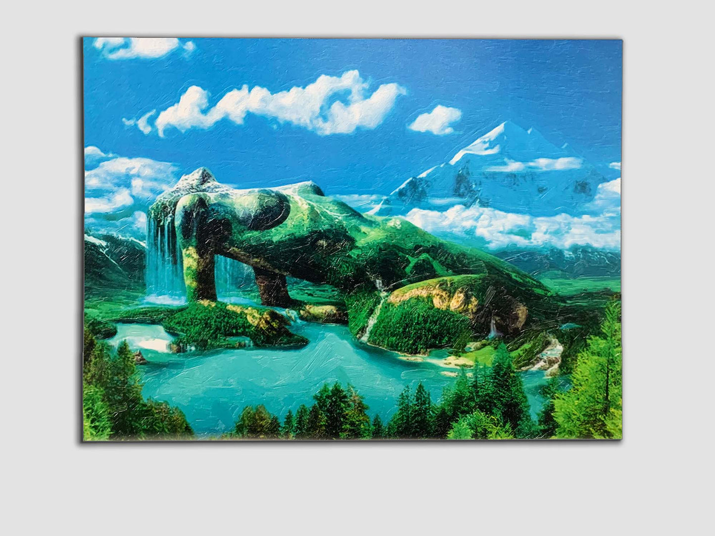 "Mother Nature"- Fine Art Canvas- Wall Art- Diamond varnish.-1