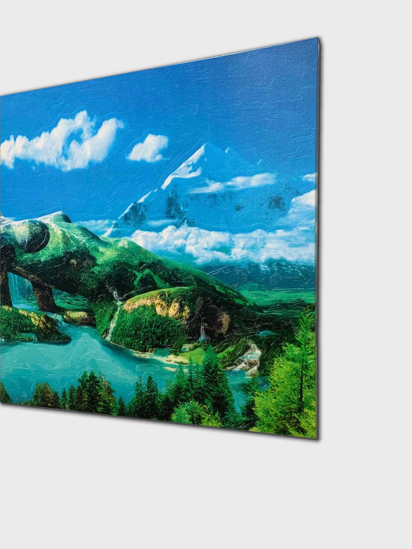 "Mother Nature"- Fine Art Canvas- Wall Art- Diamond varnish.-2