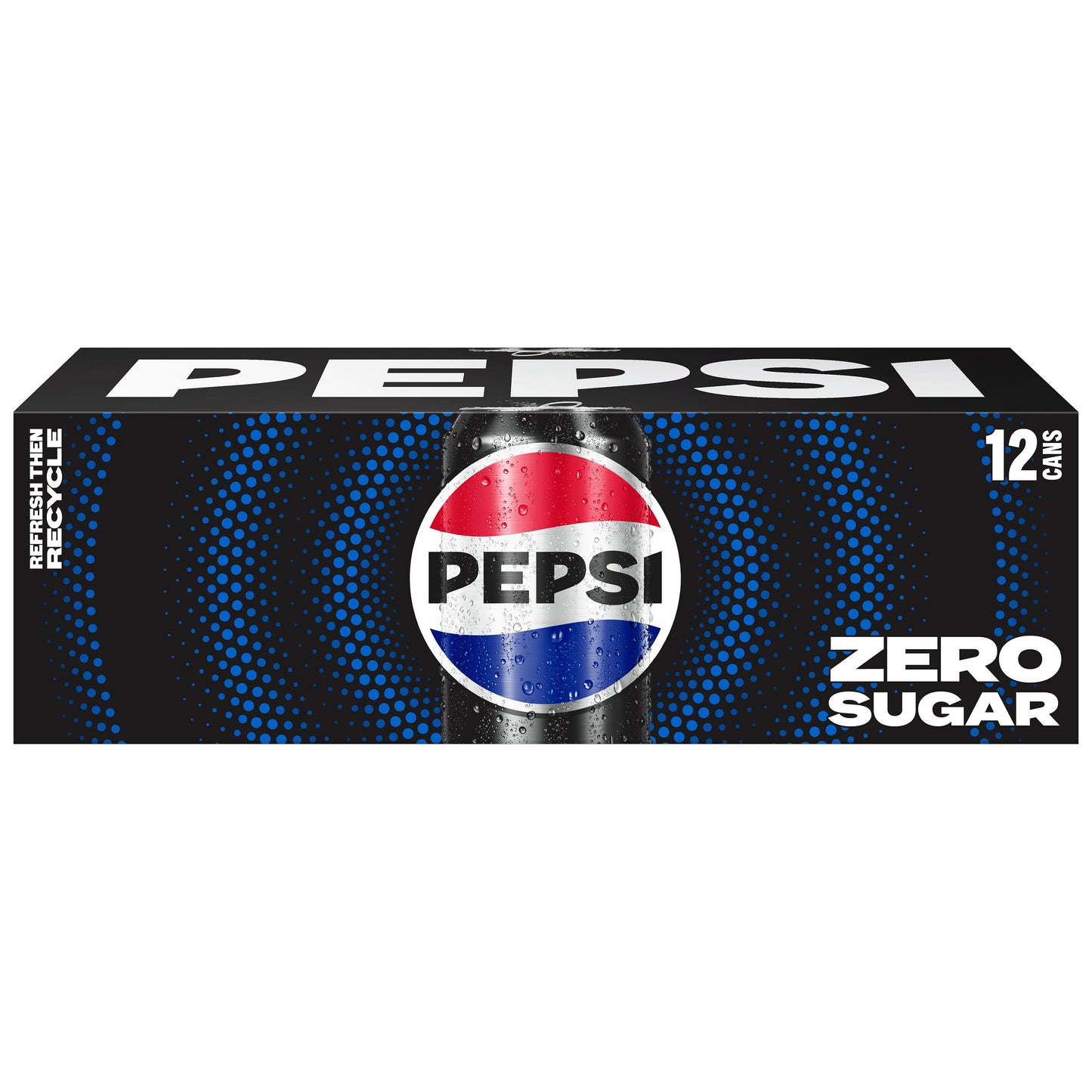 Cola Zero Sugar Soda Pop, 12 Fl Oz, 12 Pack Cans