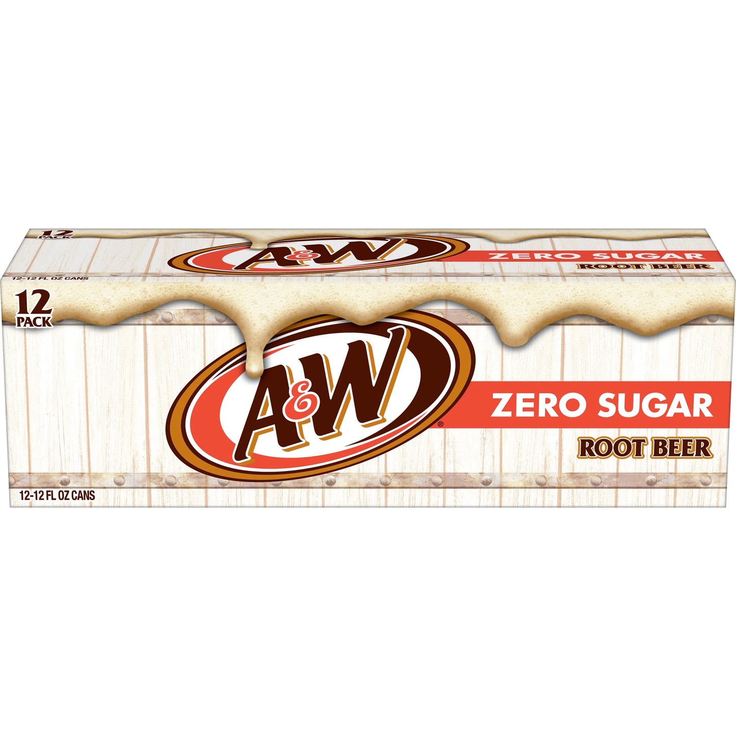 Root Beer Soda Pop, 12 Fl Oz, 12 Pack Cans