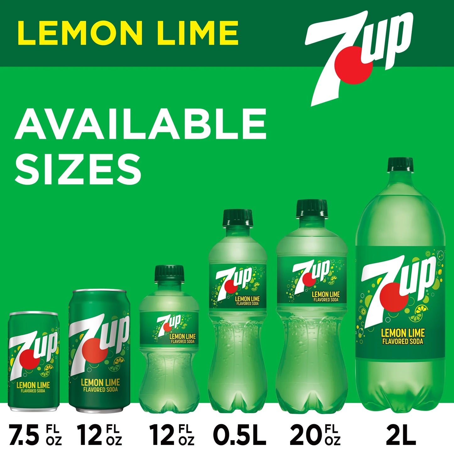 Lemon Lime Soda, 12 Fl Oz Cans, 12 Pack, Allergens Not Contained