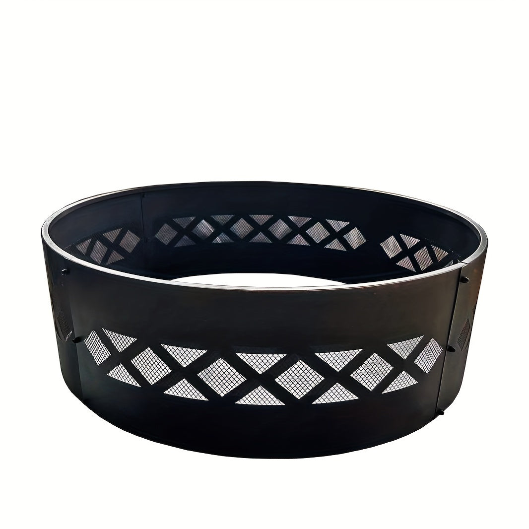 Fire Pit Ring for Outdoor Wood Burning-0
