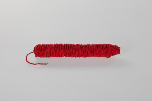 WOOL YARN S.RED 5MM*7M-0