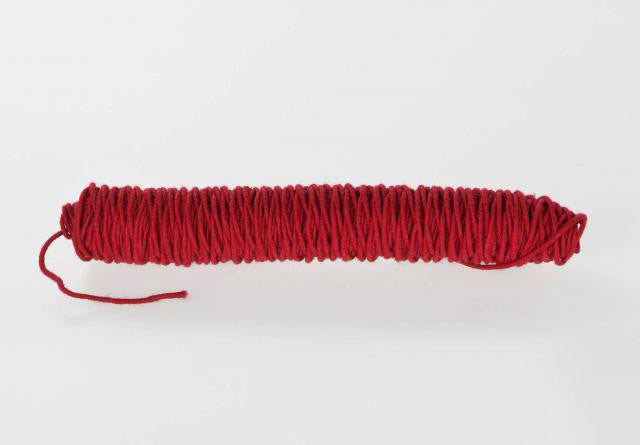 WOOL YARN BURGUNDY 5MM*7M-0