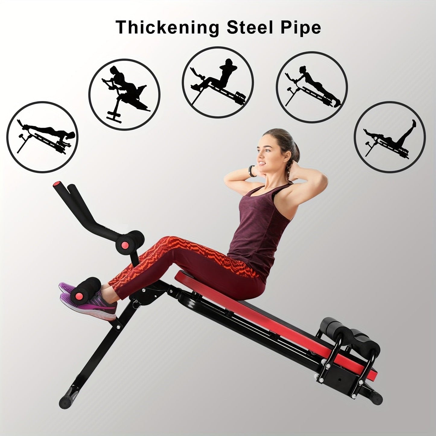 Ab Workout Sit-Up Bench-1