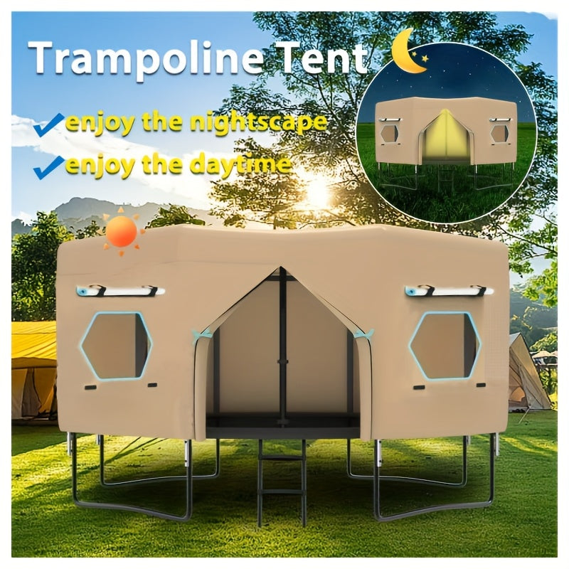 Trampoline Tent Round with UV Protection-1