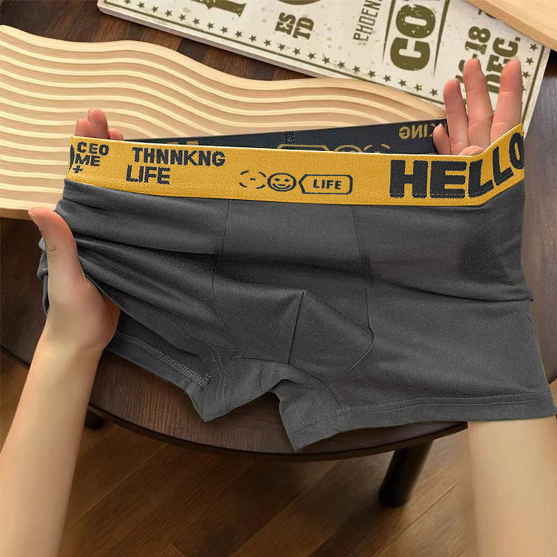 Hello men's boxer Briefs, premium breathable comfort
