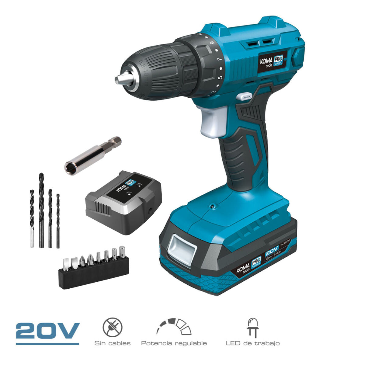 Electric screwdriver Koma Tools 15 Nm