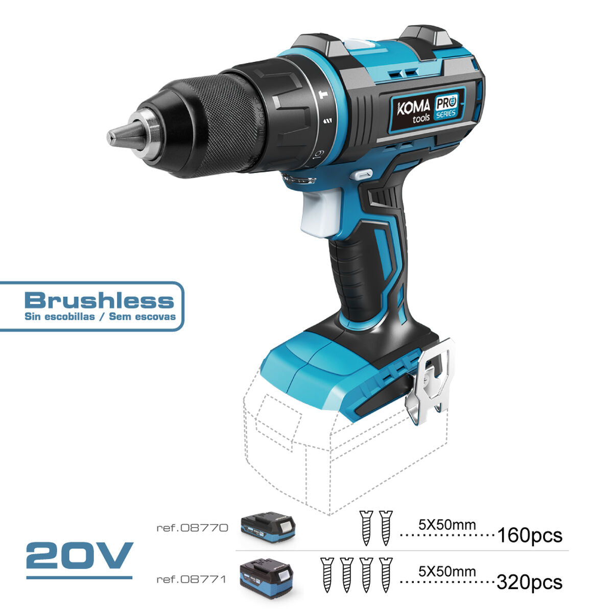 Electric screwdriver Koma Tools Pro Series