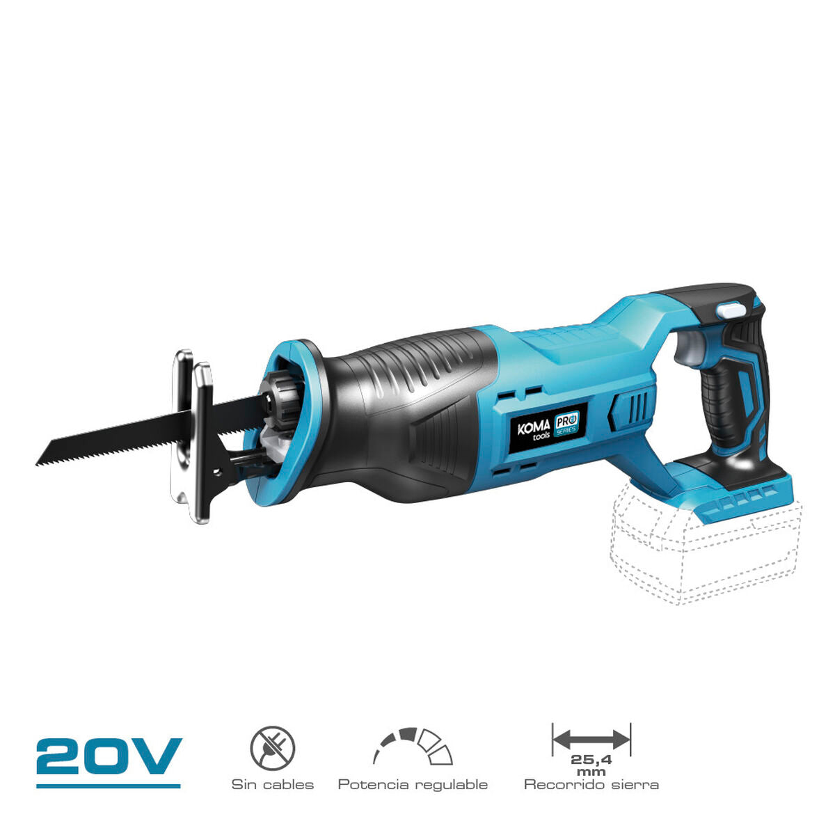 Reciprocating Saw Koma Tools Pro Series
