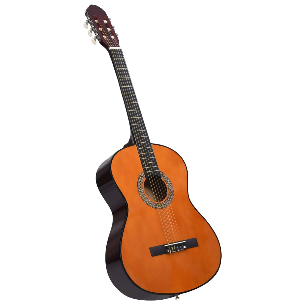 vidaXL Guitar Classical Guitar Acoustic Guitar for Beginner Train 4/4 Basswood