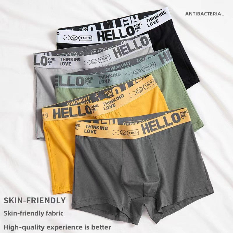 Hello men's boxer Briefs, premium breathable comfort
