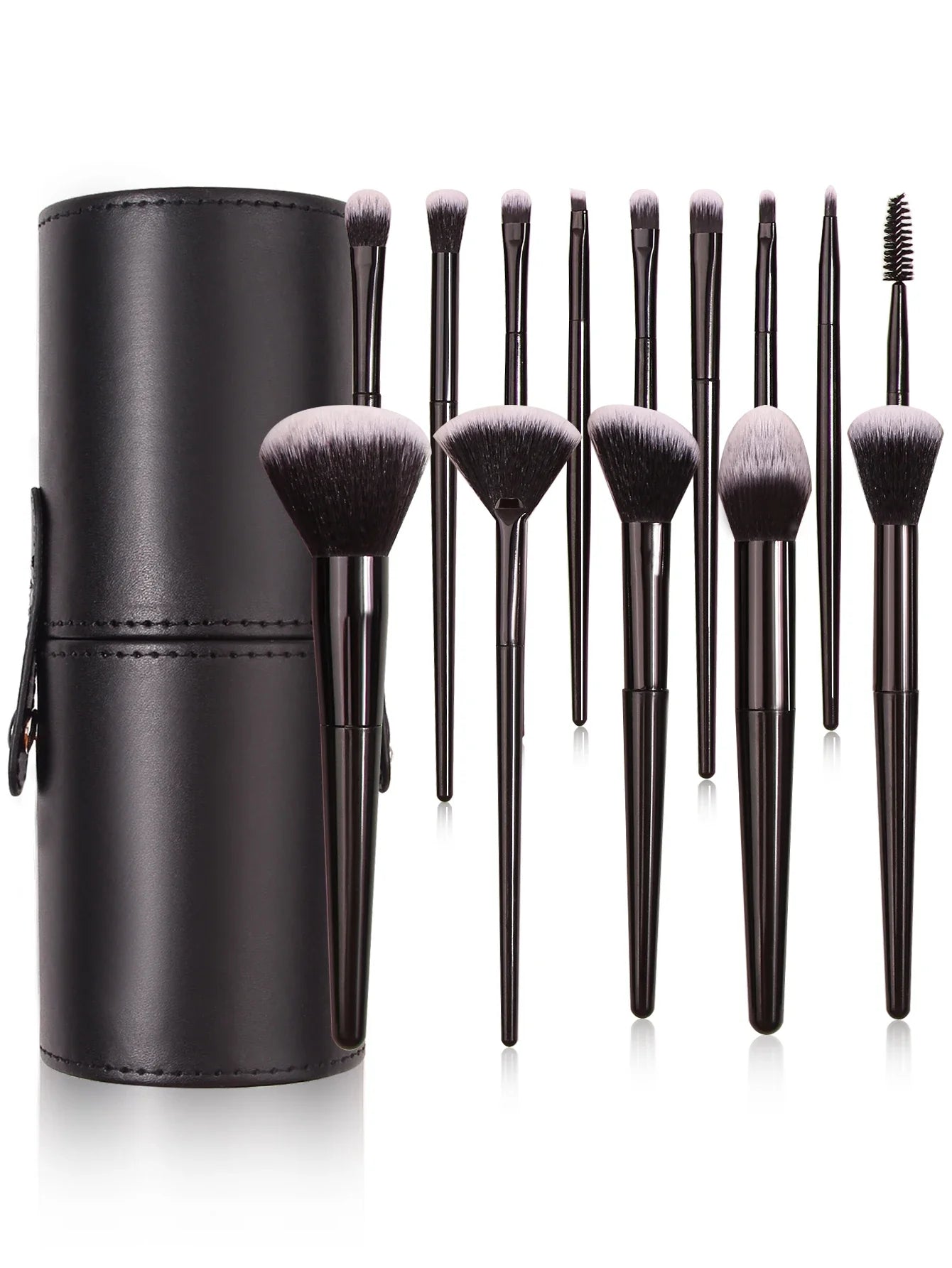 Black Makeup Brush Set Professional Tools