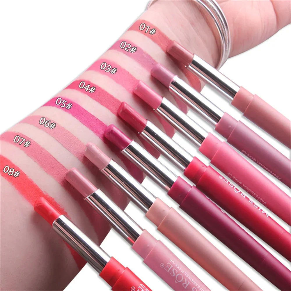 Double Opening Lipstick Waterproof Lip Makeup Tools