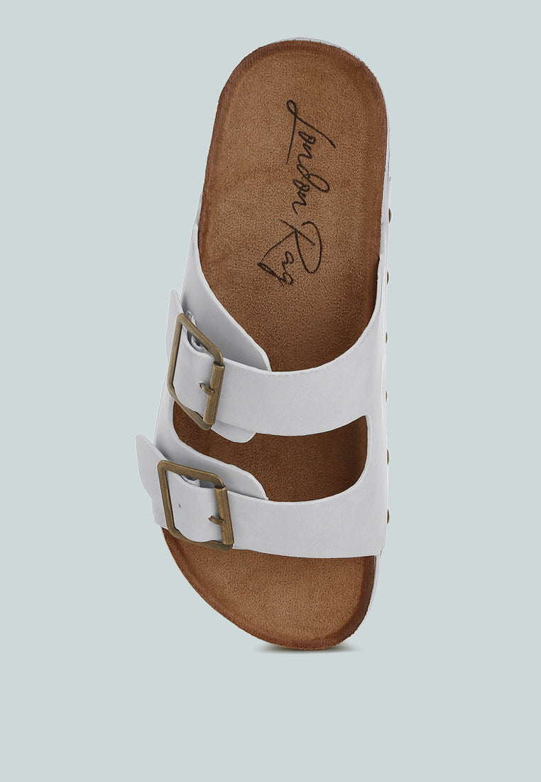 Impala Studded Faux Leather Slip Ons