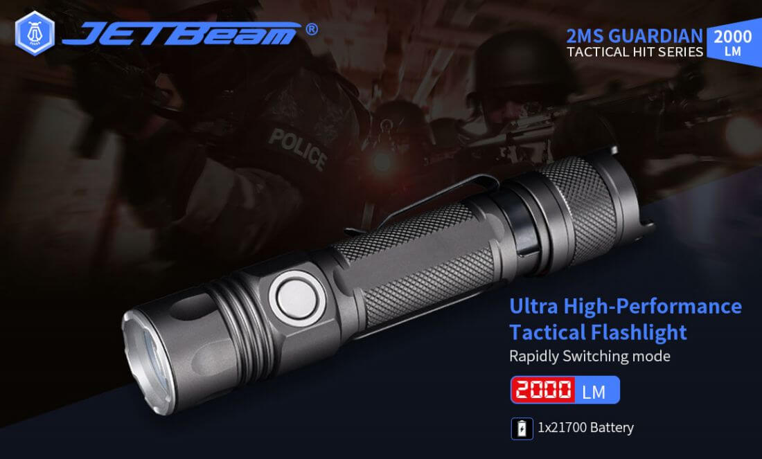 Jetbeam 2MS Tactical Flashlight-3