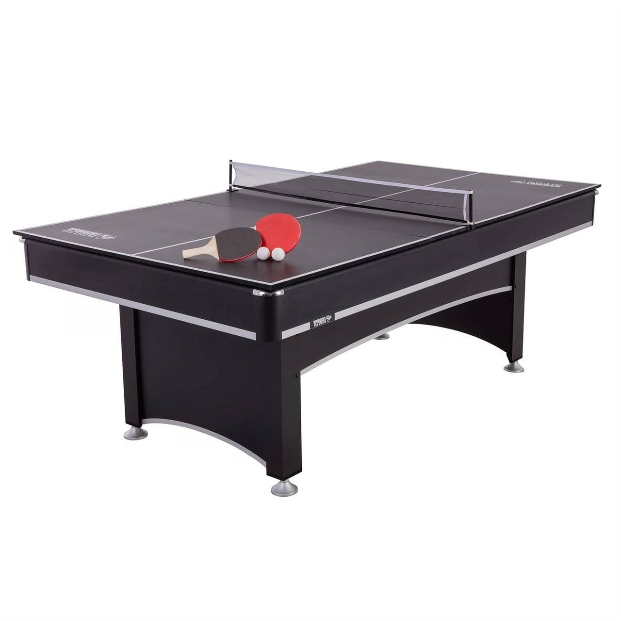 PlayPatch™ 7-Foot 2-in-1 Conversion top Pool Table Ping Pong Table Set