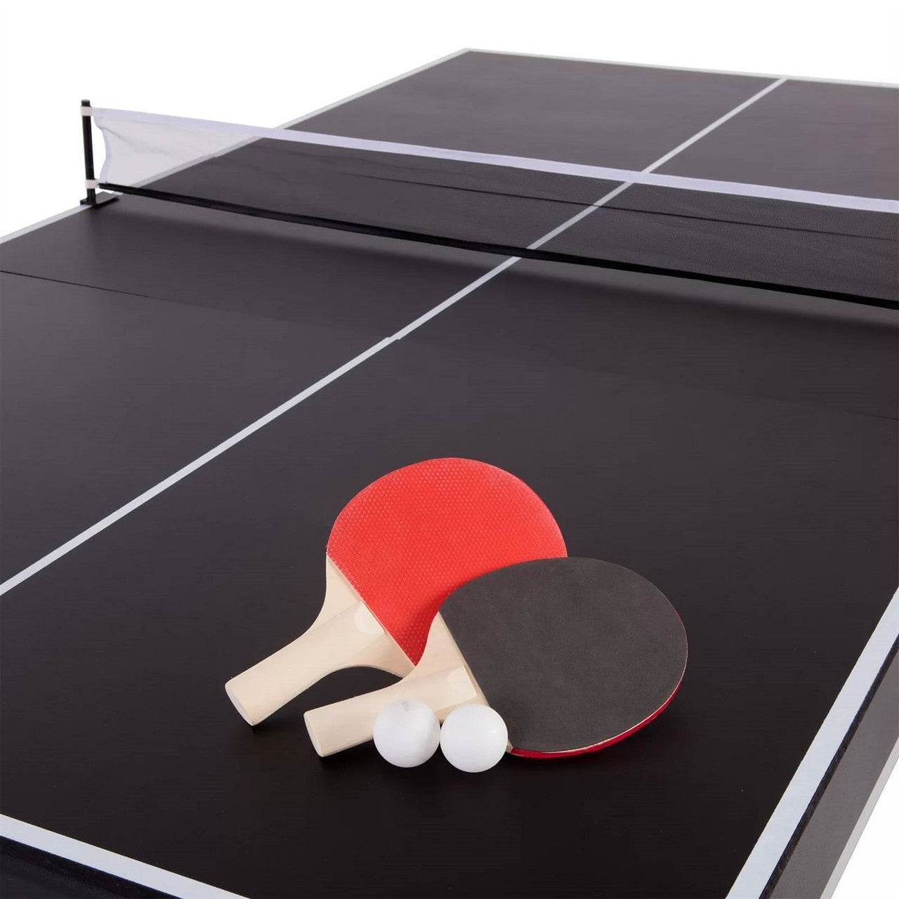 PlayPatch™ 7-Foot 2-in-1 Conversion top Pool Table Ping Pong Table Set