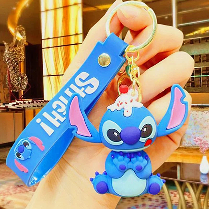 Anime Disney Keychain Mickey Minnie Lilo Stitch-66