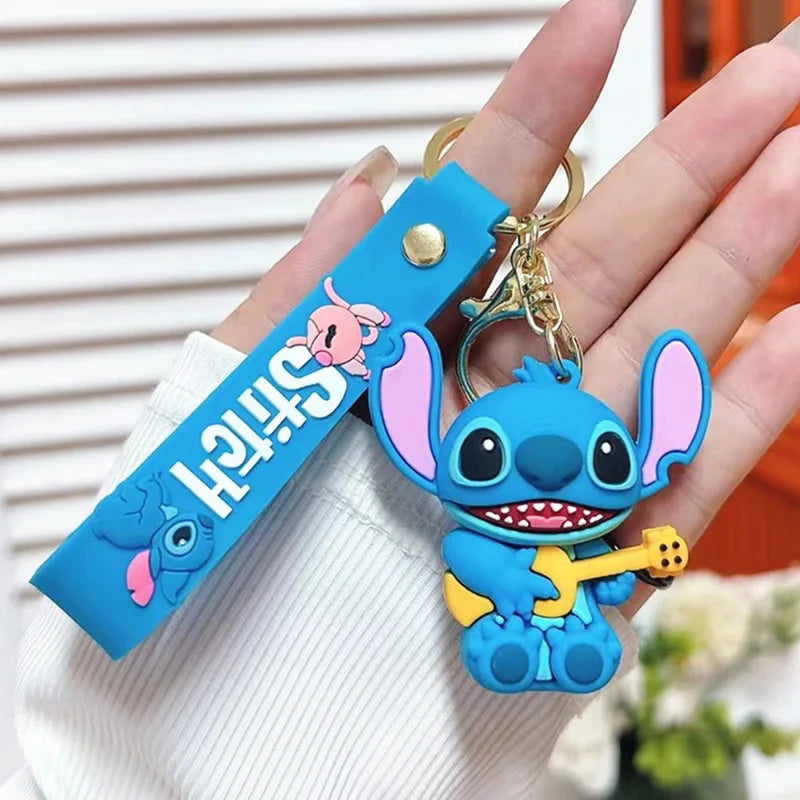 Anime Disney Keychain Mickey Minnie Lilo Stitch-62
