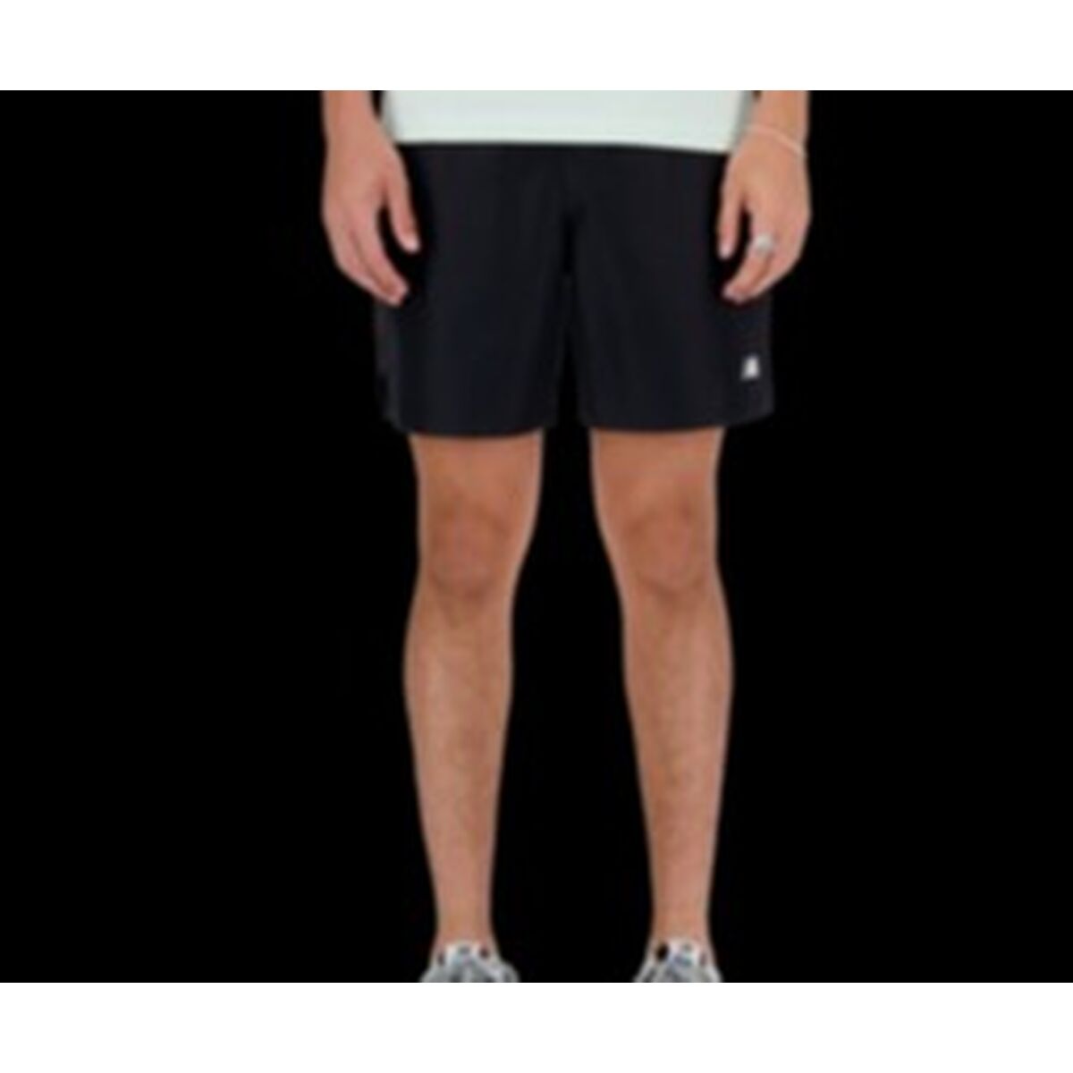 Men's Sports Shorts New Balance ESSENTIALS SHORT 7 MS41501 Black-1