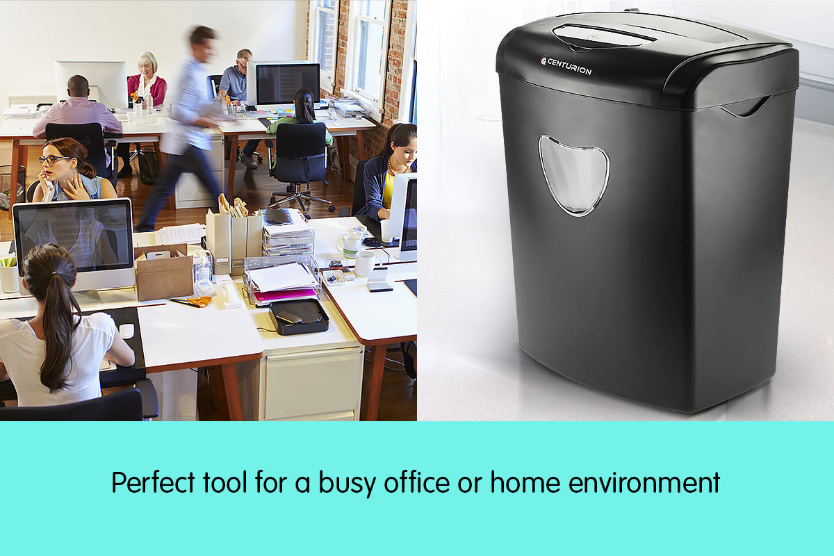 NNEDPE Centurion 21L 10 Sheets Paper Shredder
