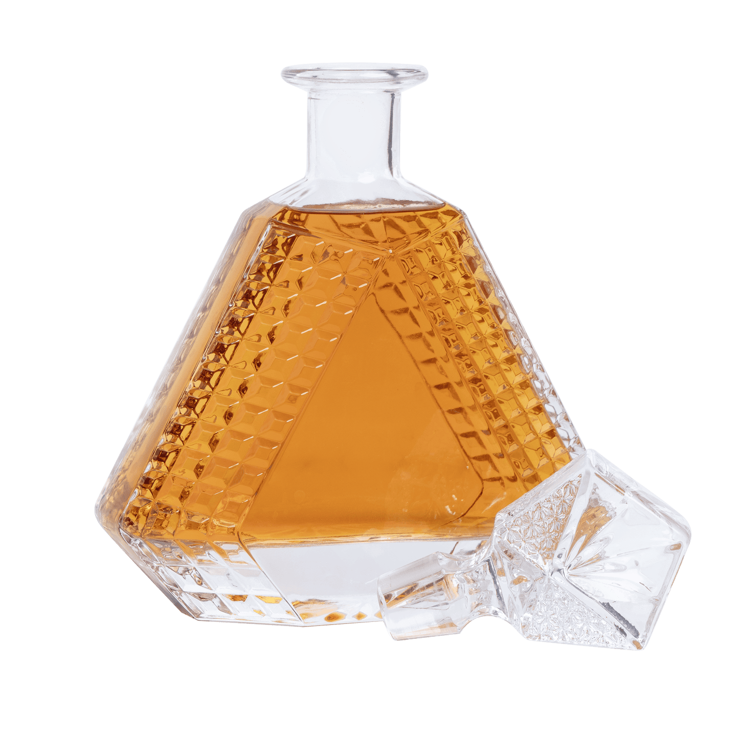 Whiskey Decanter - Triangle - 650ML-3
