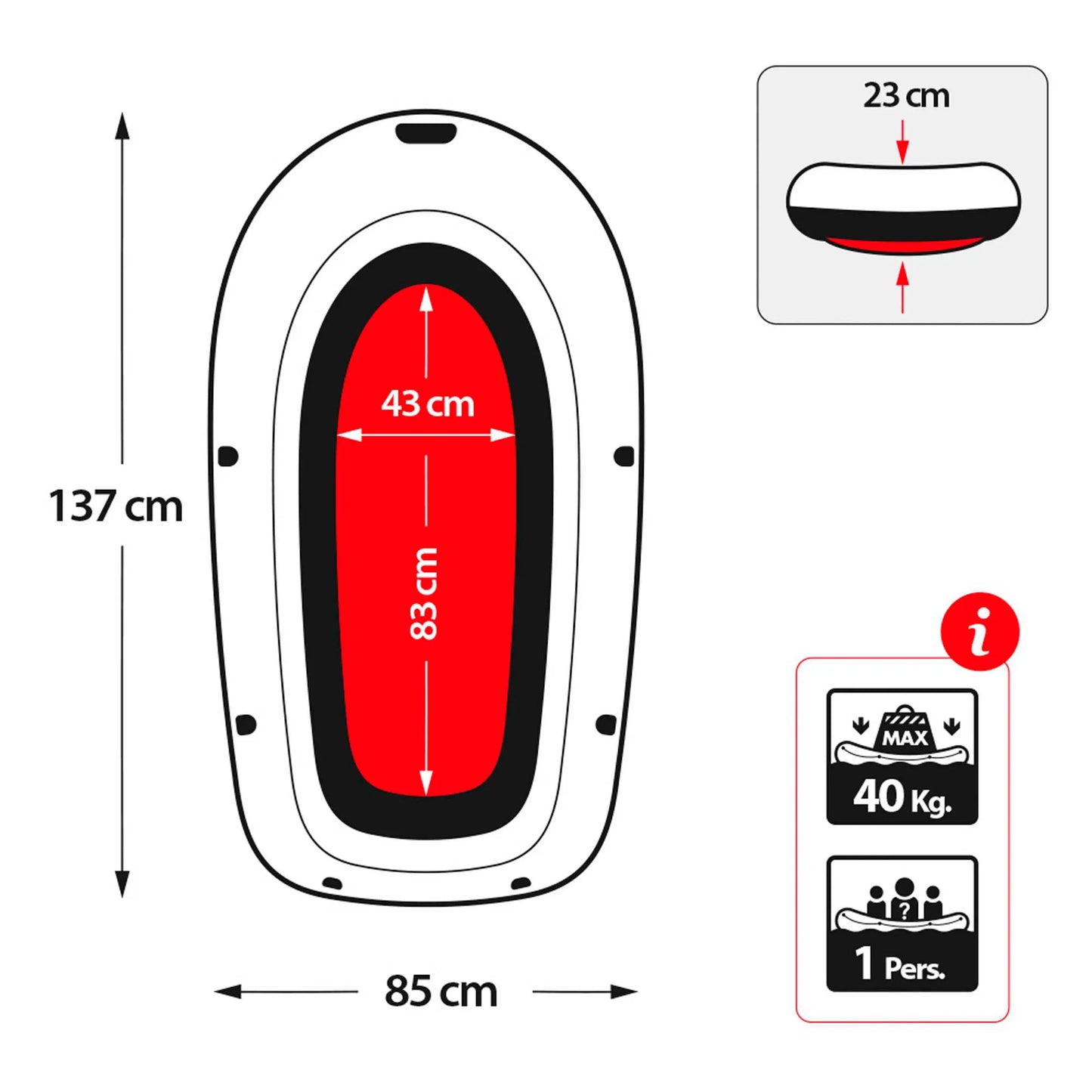 Inflatable Boat Explorer Pro-4