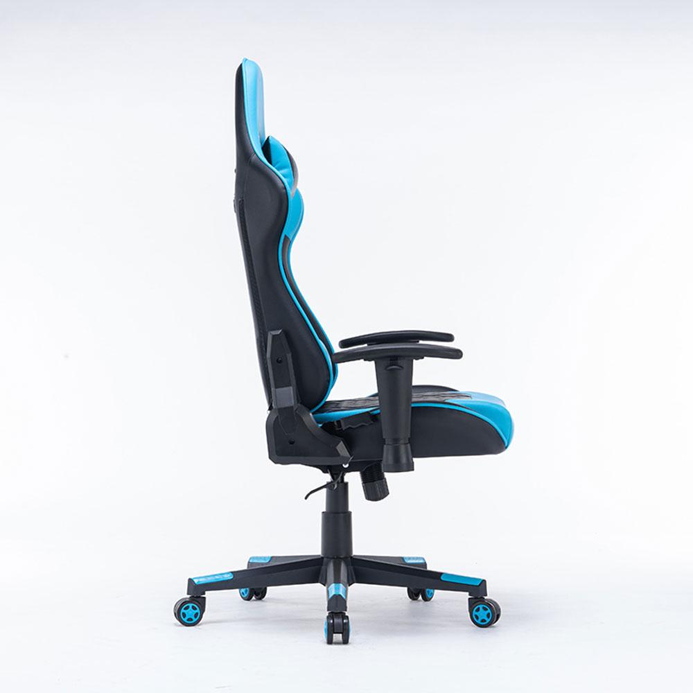 NNEDSZ Gaming Chair Ergonomic Racing chair 165° Reclining Gaming Seat 3D Armrest Footrest Pink White
