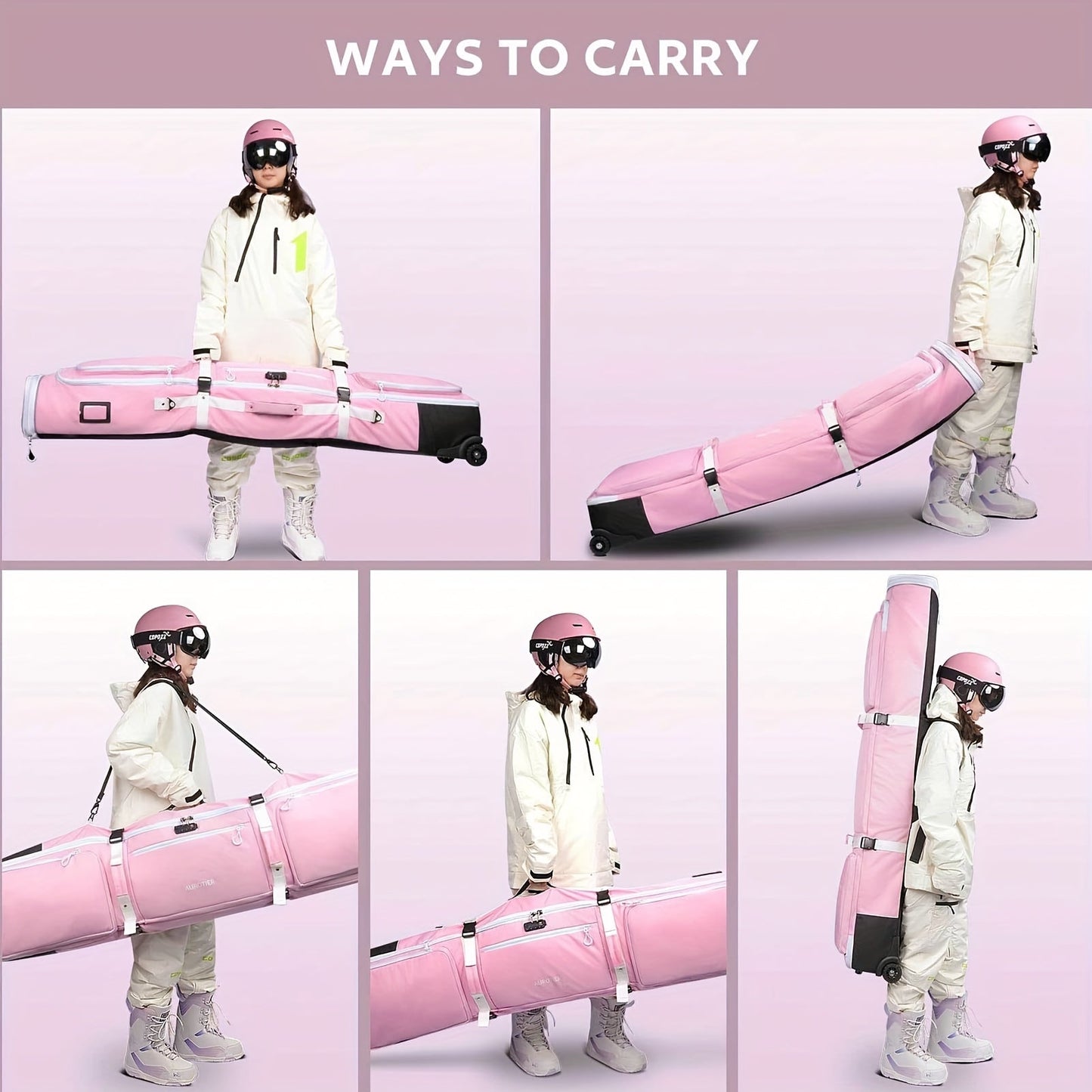 Momentra™ Snowboard Bag with Wheels and TSA Lock