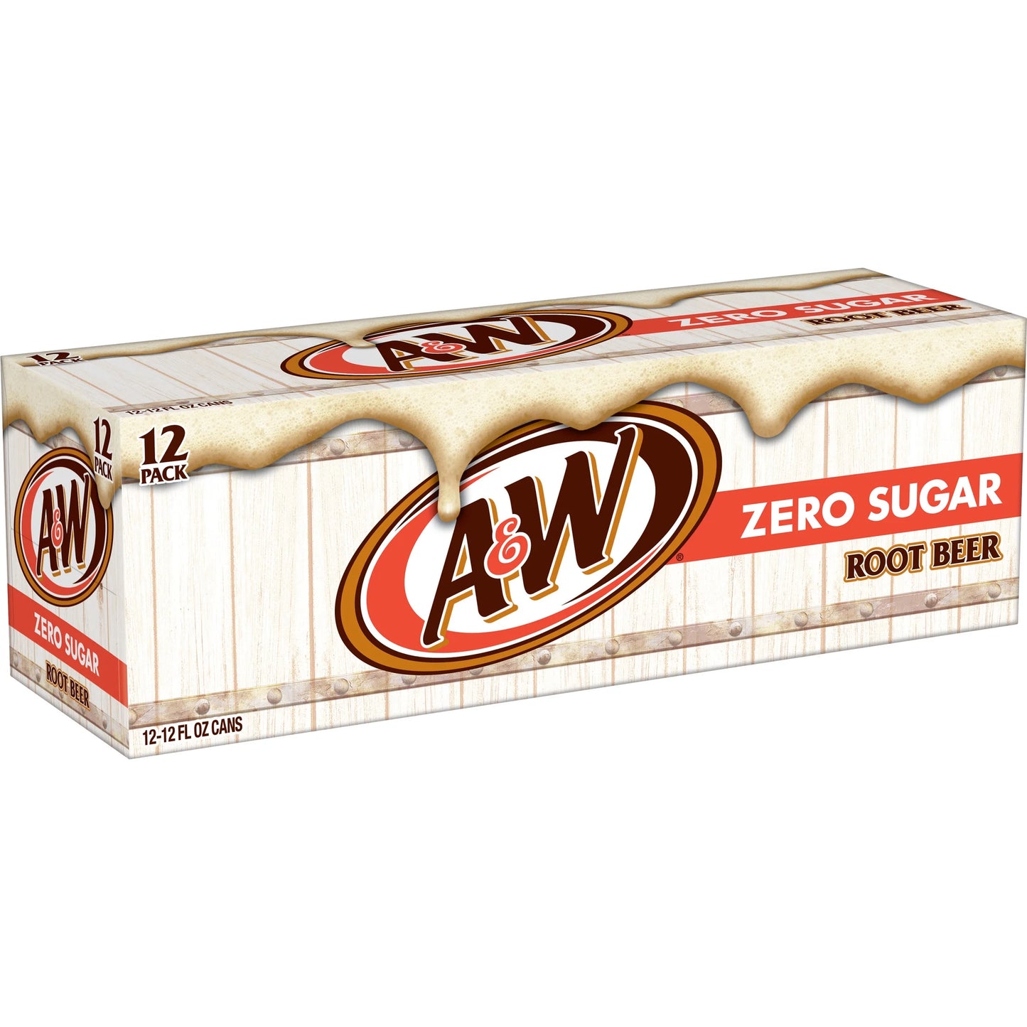 Root Beer Soda Pop, 12 Fl Oz, 12 Pack Cans