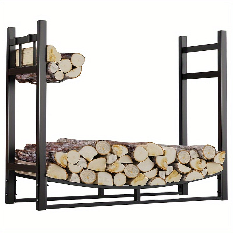 Waterproof Outdoor Firewood Storage Rack-2