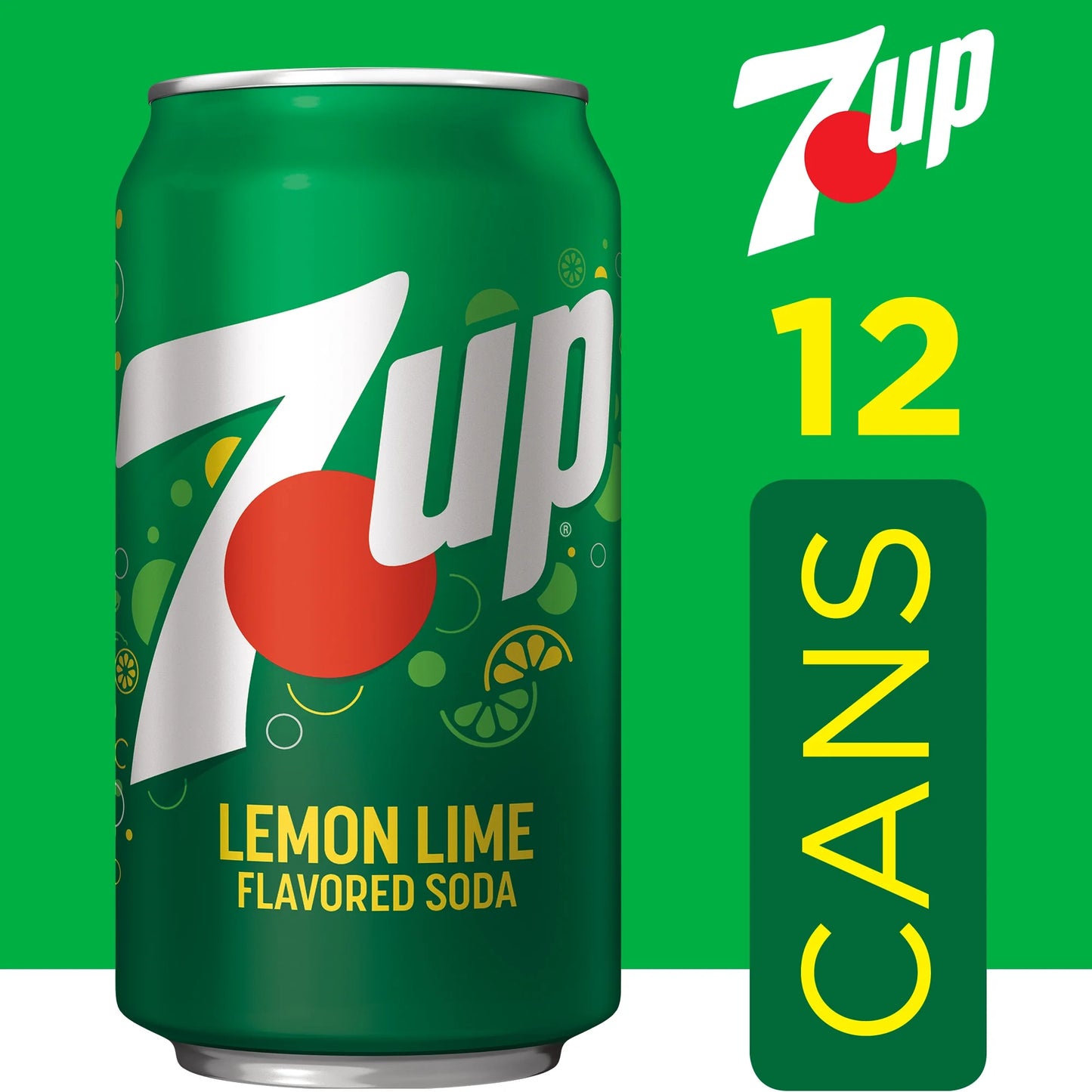Lemon Lime Soda, 12 Fl Oz Cans, 12 Pack, Allergens Not Contained